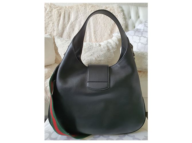 Dionysus Borsa a mano Gucci in pelle nera Nero - vista 7