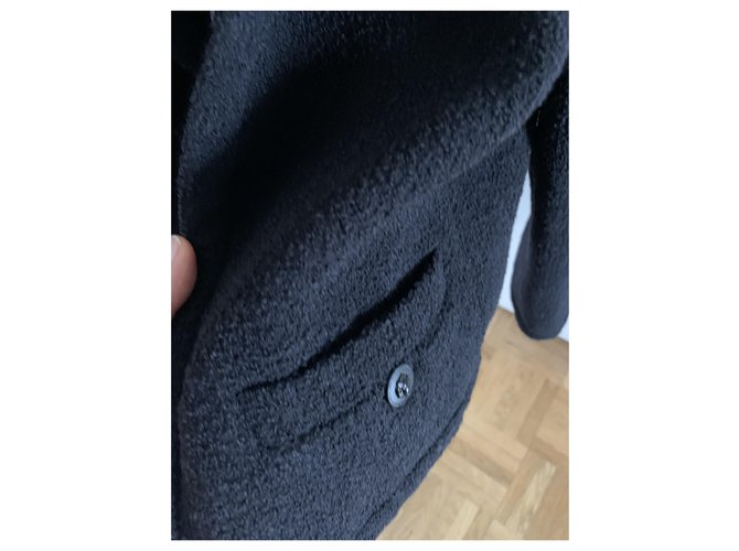 Cambon Chanel Uniform Tweedjacke Marineblau - Ansicht 4