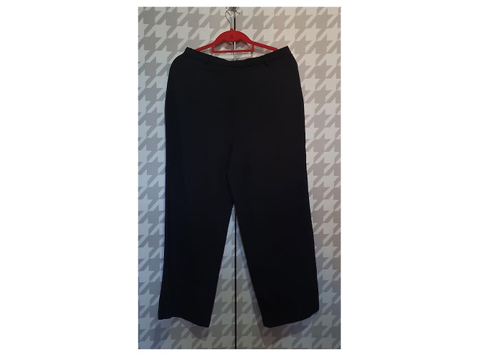 Calça preta Max Mara de lã Preto - vista 3