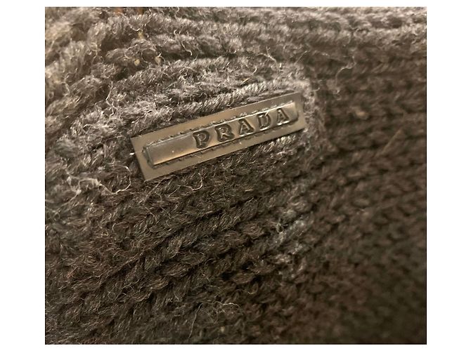 Prada Wollpullover dunkelgrau Anthrazitgrau - Ansicht 5
