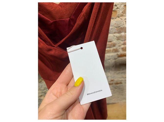 Autre Marque Mini abito Lovers+Friends Rosso Corallo - vista 4