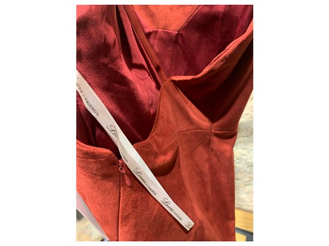 Autre Marque Mini abito Lovers+Friends Rosso Corallo - vista 6