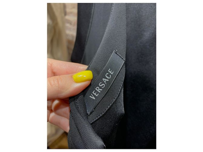 Versace Schwarzes Midi Kleid - Ansicht 3