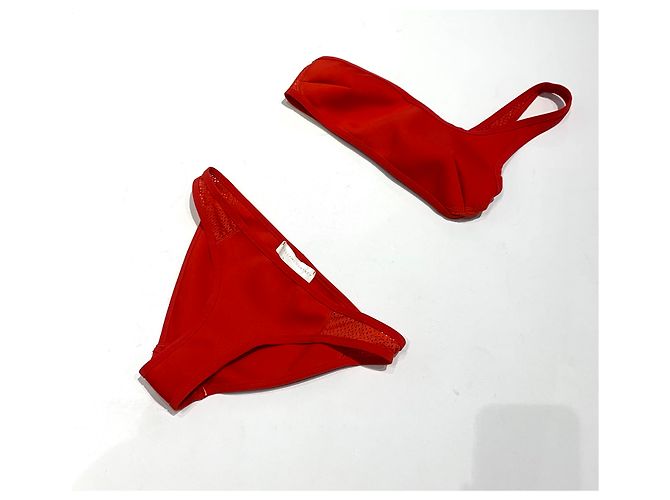 Stella Mc Cartney Stella McCartney Badebekleidung in Rot aus Polyester - Ansicht 2