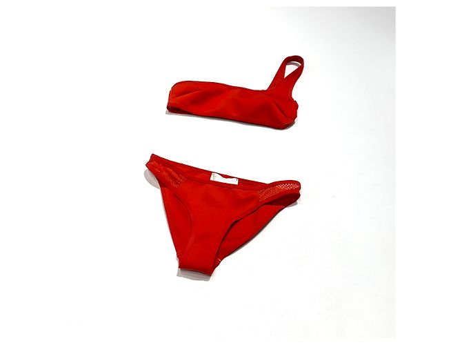 Stella Mc Cartney Stella McCartney Badebekleidung in Rot aus Polyester - Ansicht 3