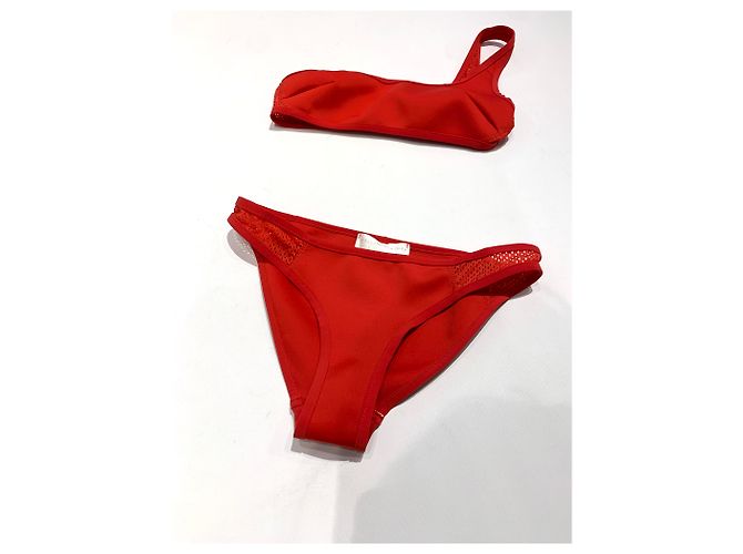 Stella Mc Cartney Stella McCartney Badebekleidung in Rot aus Polyester - Ansicht 4