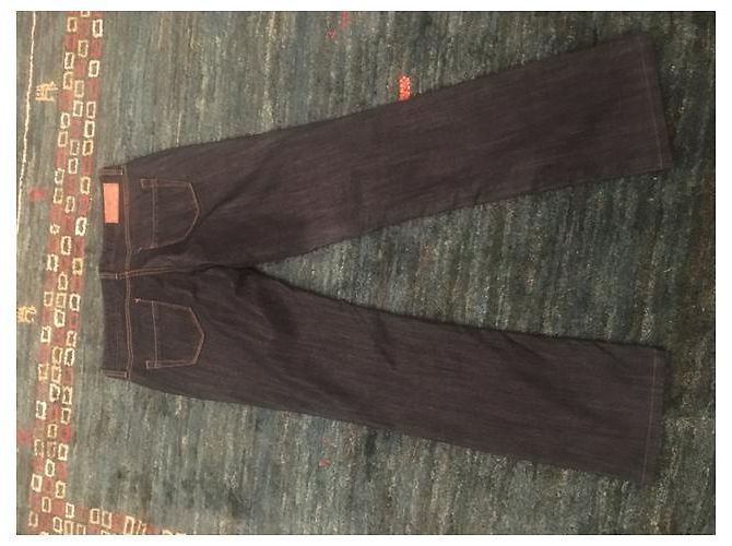 Vaqueros rectos Massimo Dutti azul oscuro denim Talla 33 - vista 2