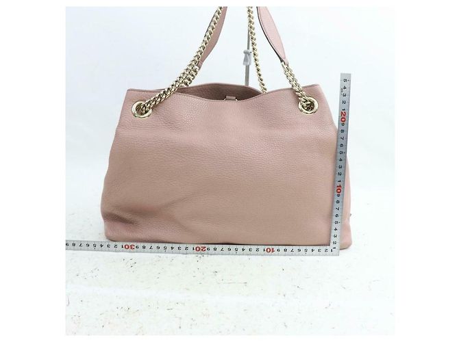 Gucci Fransen Quaste Pink Soho Chain Tote - Ansicht 6