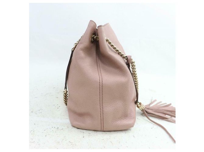 Gucci Fransen Quaste Pink Soho Chain Tote - Ansicht 8