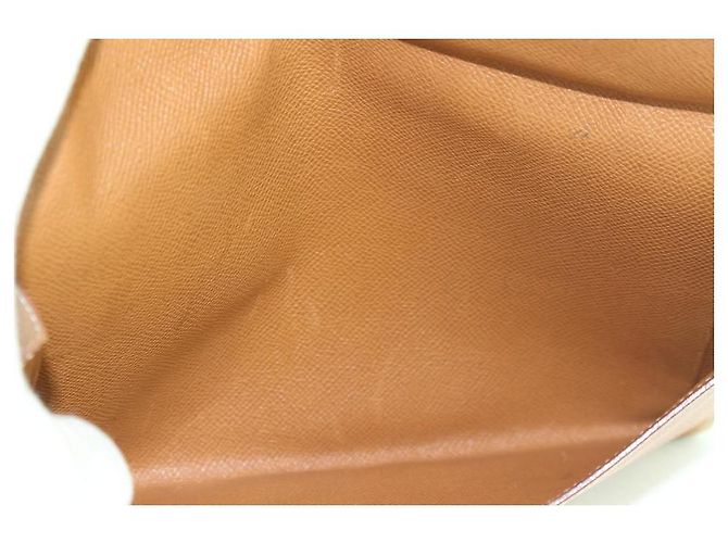 Busta Hermès Pochette Rio 7Hz1128 Pochette in pelle marrone - vista 4