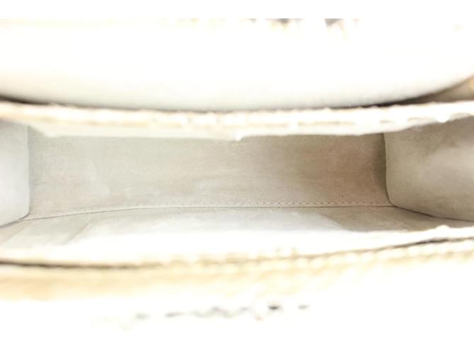Nancy Gonzalez Gold Python Metallic Clutch Golden - Ansicht 5