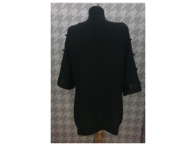 Camicia in lino nera Jaeger Nero - vista 3
