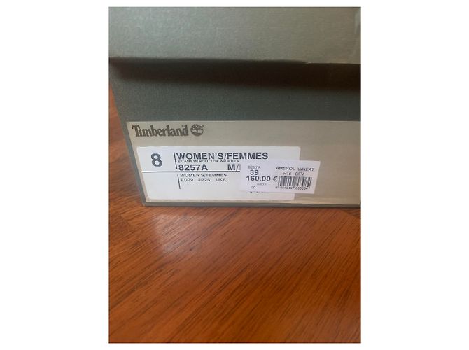 Botas de cuña Timberland piel beige - vista 7