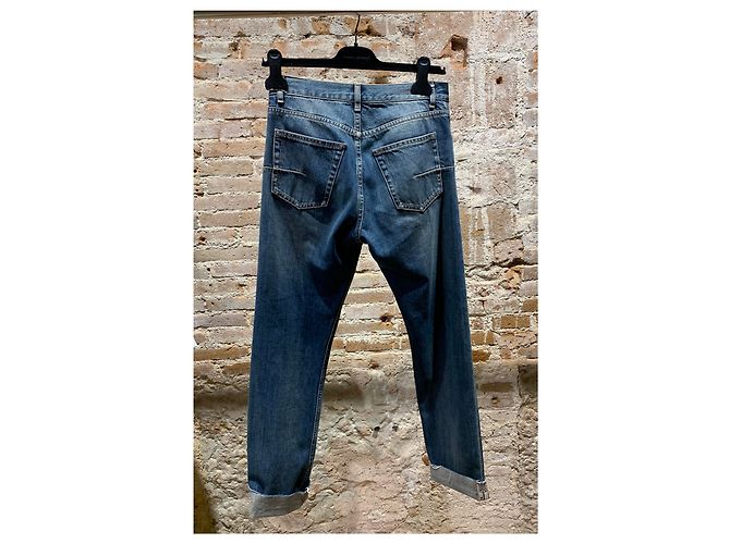 Autre Marque Jeans Slim Fit Azul Oscuro de Algodón - vista 5