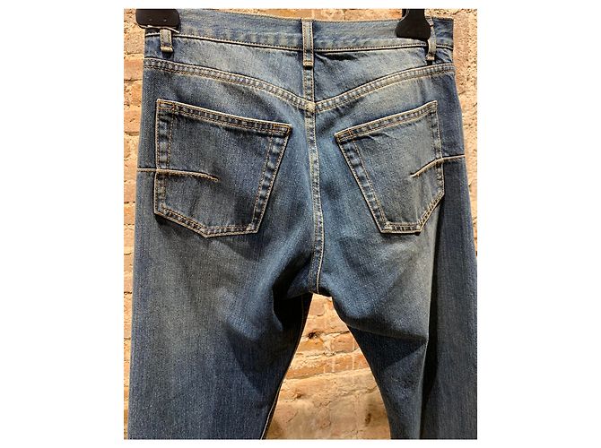 Autre Marque Jeans Slim Fit Azul Oscuro de Algodón - vista 6
