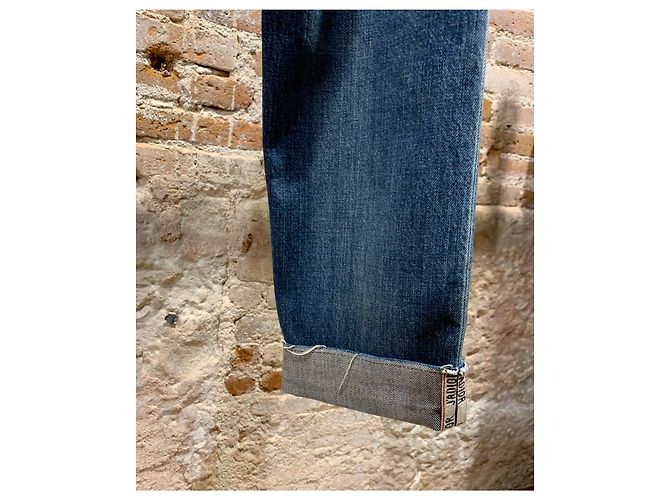 Autre Marque Jeans Slim Fit Azul Oscuro de Algodón - vista 7