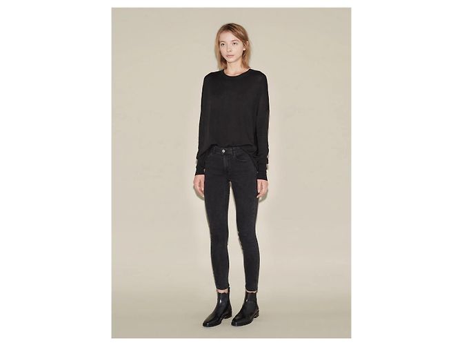 Acne Skin 5 Jeans Skinny Negros - vista 5