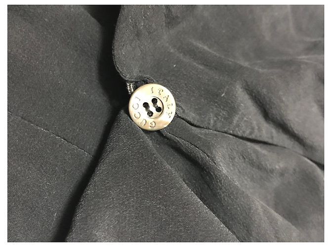 Chaleco Gucci de seda negro - vista 4