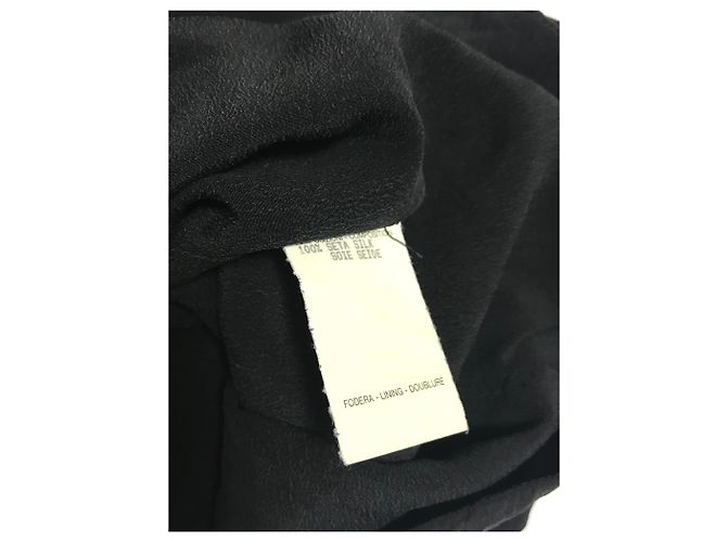 Chaleco Gucci de seda negro - vista 7
