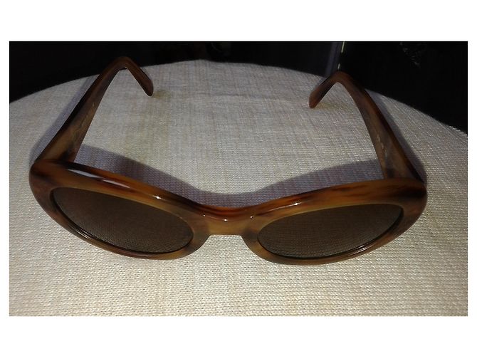 Autre Marque Occhiali da sole Giorgio Armani Ambra Marmorizzata Caramello - vista 10