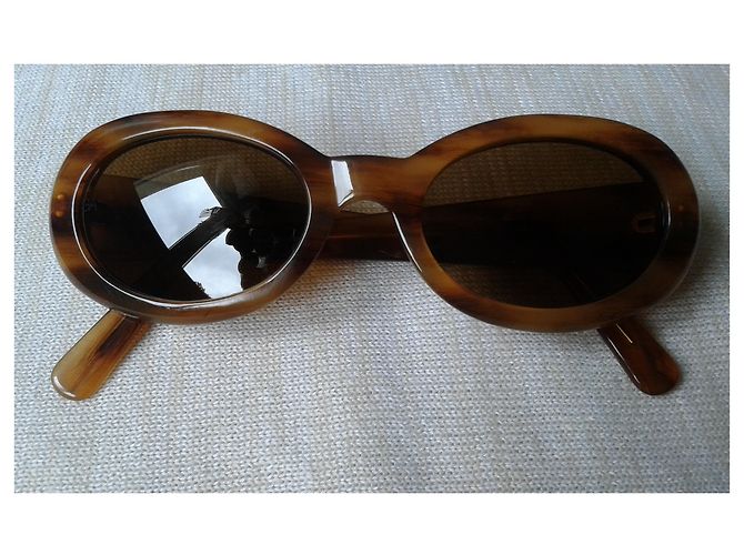 Autre Marque Occhiali da sole Giorgio Armani Ambra Marmorizzata Caramello - vista 11