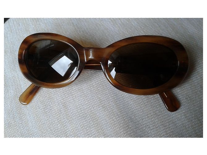 Autre Marque Occhiali da sole Giorgio Armani Ambra Marmorizzata Caramello - vista 12