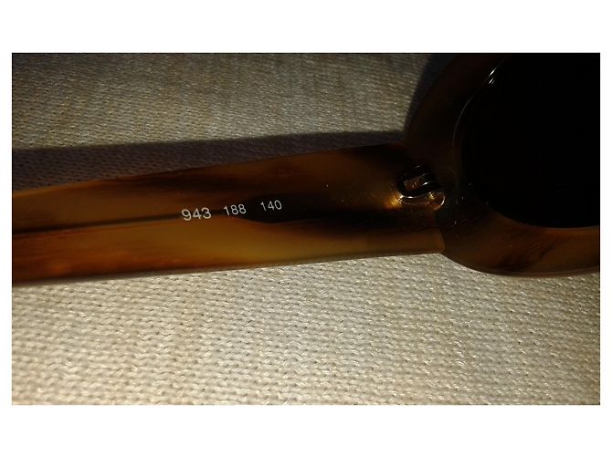 Autre Marque Occhiali da sole Giorgio Armani Ambra Marmorizzata Caramello - vista 5