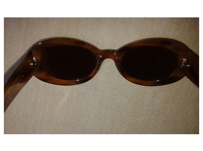 Autre Marque Occhiali da sole Giorgio Armani Ambra Marmorizzata Caramello - vista 6