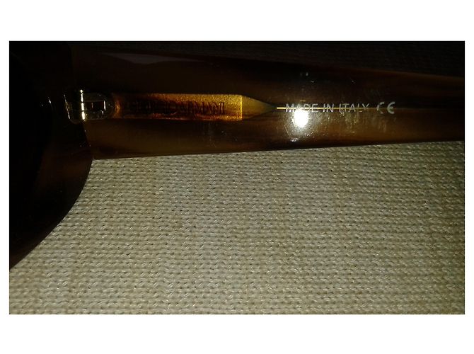 Autre Marque Occhiali da sole Giorgio Armani Ambra Marmorizzata Caramello - vista 7