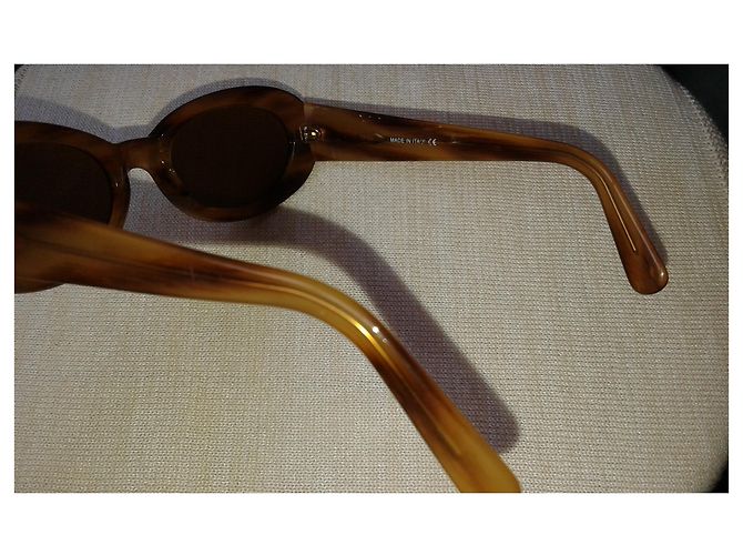 Autre Marque Occhiali da sole Giorgio Armani Ambra Marmorizzata Caramello - vista 9