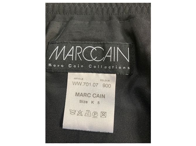 Falda midi negra Marc Cain Negro - vista 5