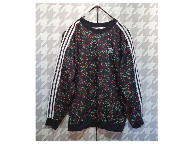 Adidas Sweatshirt Mehrfarbig Polyester Mehrfarben - Ansicht 2