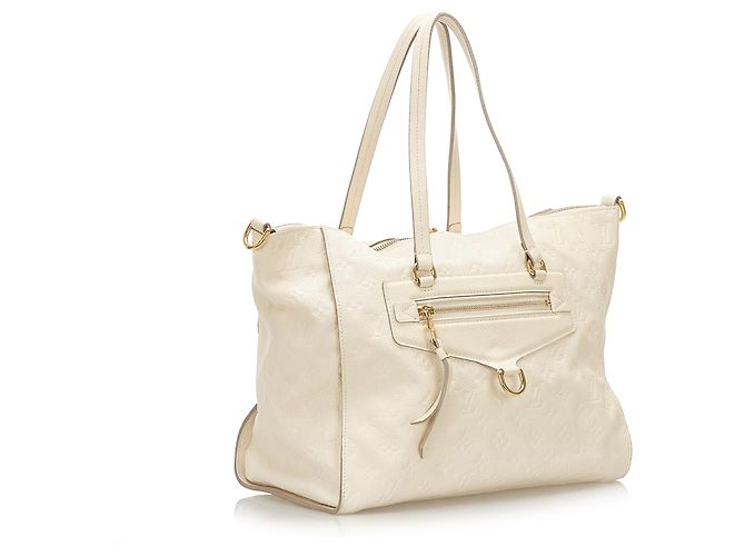 Louis Vuitton White Empreinte Lumineuse PM Bianco - vista 2