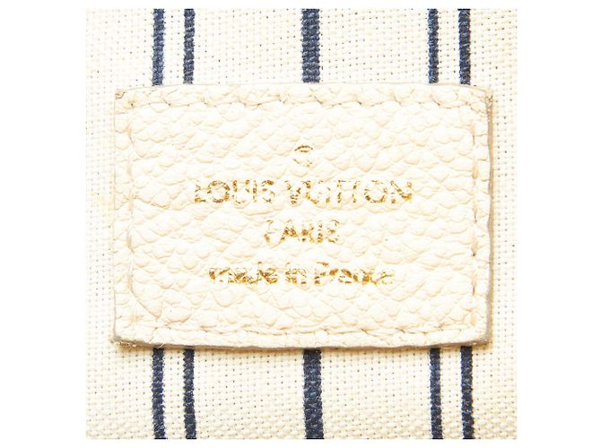 Louis Vuitton White Empreinte Lumineuse PM Bianco - vista 6