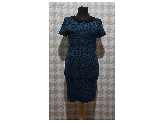 Autre Marque Abito Cooperative Blu Nero - vista 4