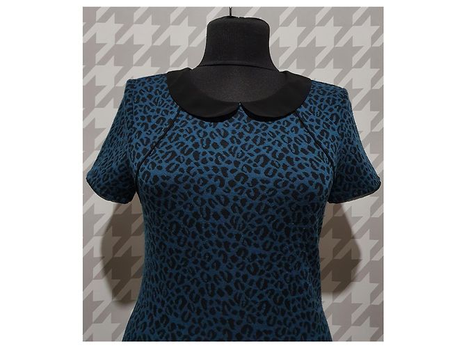 Autre Marque Abito Cooperative Blu Nero - vista 5