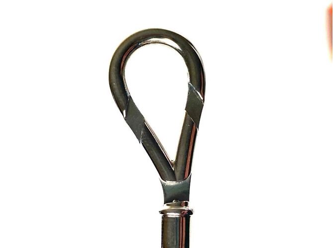 "Girocollo o braccialetto Hermès Infinity Loop con gancio in argento" Marrone - vista 8
