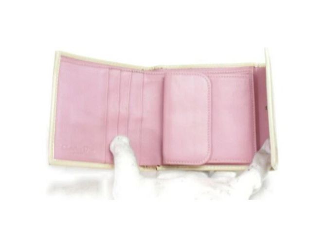 Dior Cartera Compacta Pink Monogram Trotter Girly Chic - vista 3