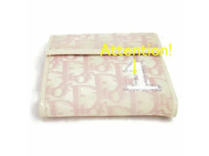 Dior Cartera Compacta Pink Monogram Trotter Girly Chic - vista 4