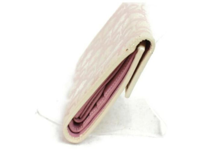 Dior Cartera Compacta Pink Monogram Trotter Girly Chic - vista 7