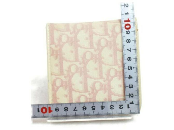 Dior Cartera Compacta Pink Monogram Trotter Girly Chic - vista 8