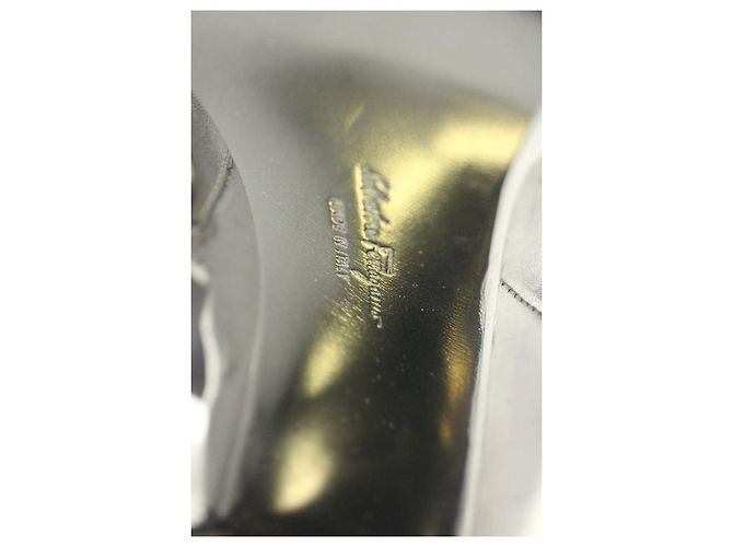 Salvatore Ferragamo Kniehohe Damen Stiefel Größe 10 4LBSTY920 - Ansicht 11