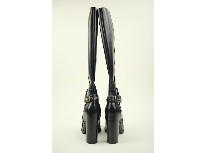 Salvatore Ferragamo Kniehohe Damen Stiefel Größe 10 4LBSTY920 - Ansicht 8