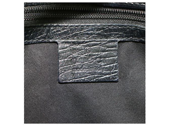 Gucci Sac cabas à boucle de ceinture Cabas monogramme noir GG - vue 10