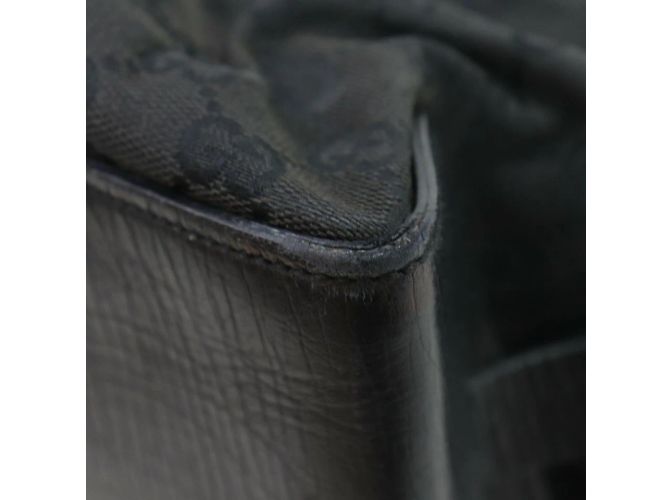 Gucci Sac cabas à boucle de ceinture Cabas monogramme noir GG - vue 9