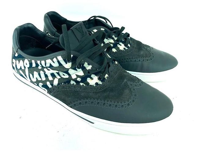 Louis Vuitton Falcon Stephen Sprouse Graffiti Sneaker da uomo 9.5 se 4LVA71 - vista 9