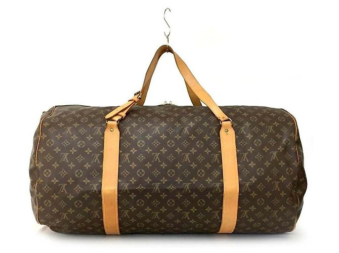 Louis Vuitton Sac Polochon Monogram Boston con cinturino Extra Large Bandouliere Marrone - vista 6