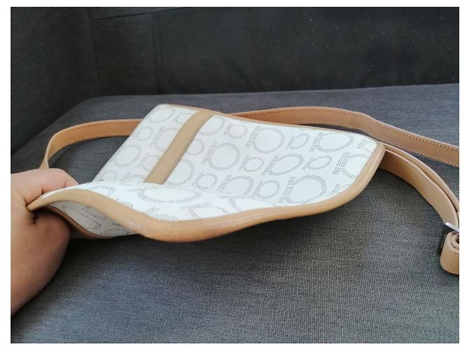 Borsa a tracolla Salvatore Ferragamo in pelle bianca Bianco - vista 3