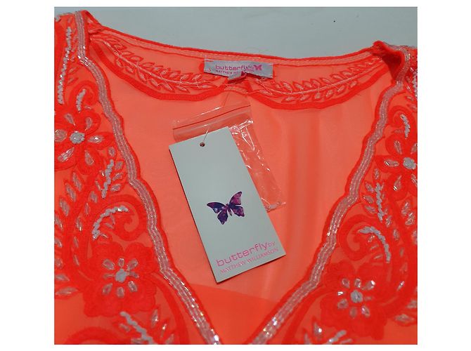 Matthew Williamson Tunika Orange aus Polyester - Ansicht 6