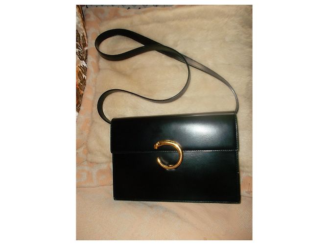 Borsa Cartier in pelle nera Nero - vista 2